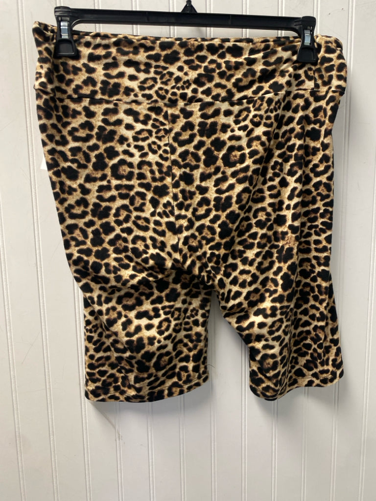 Animal Print White Birch Shorts ACTIVE Women's