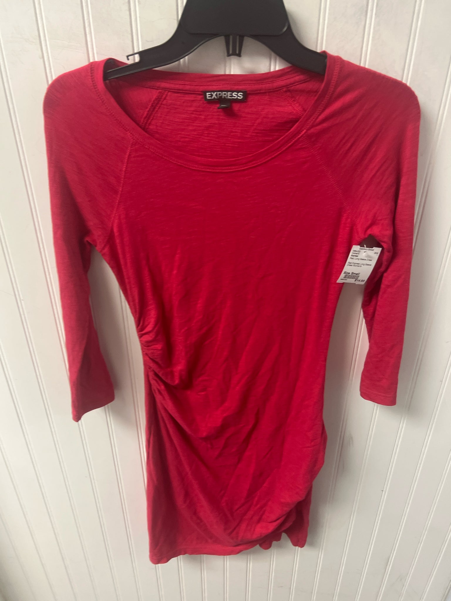 Red Express Long Sleeve Dress Women's – Camilla's Closet Consignment