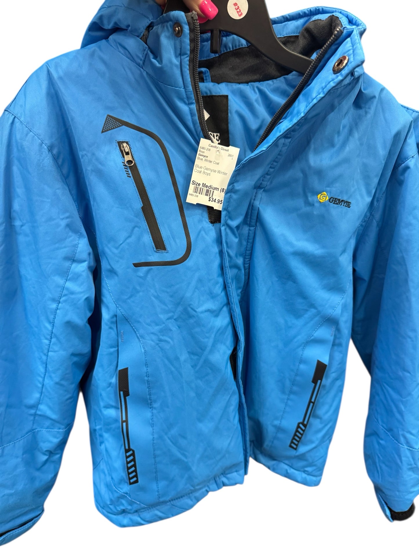 Blue Gemyse Winter Coat Boys