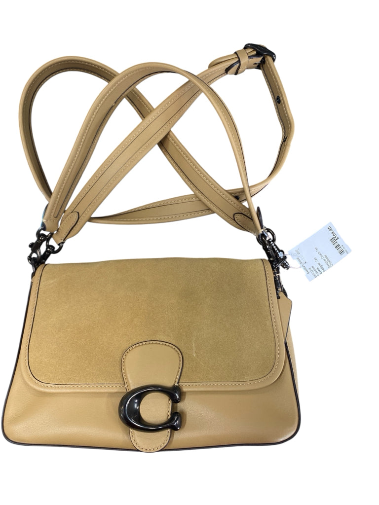 Designer Coach Tan Crossbody