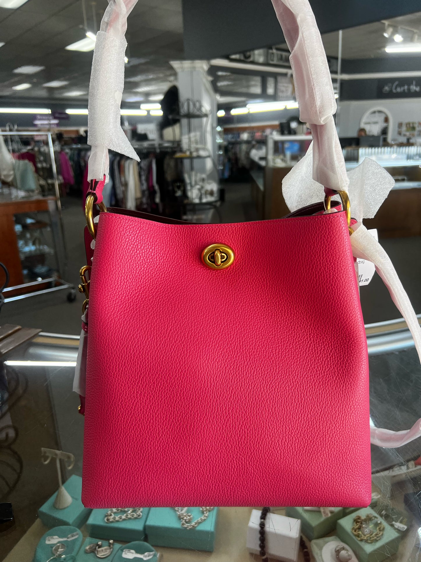 Designer NEW Coach Pink Handbag