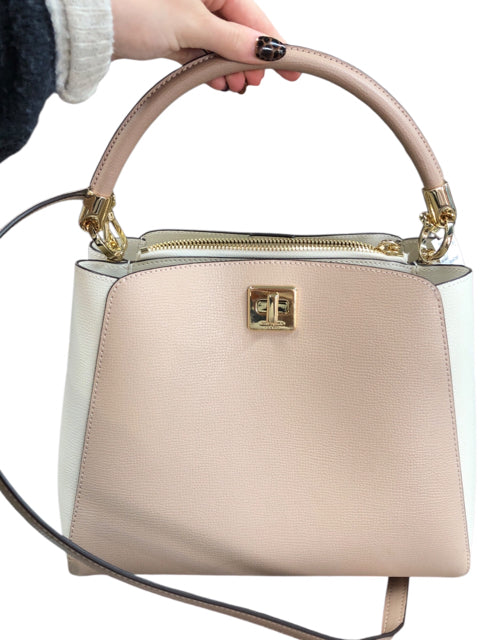Designer Kate Spade Mauve/Cream Handbag
