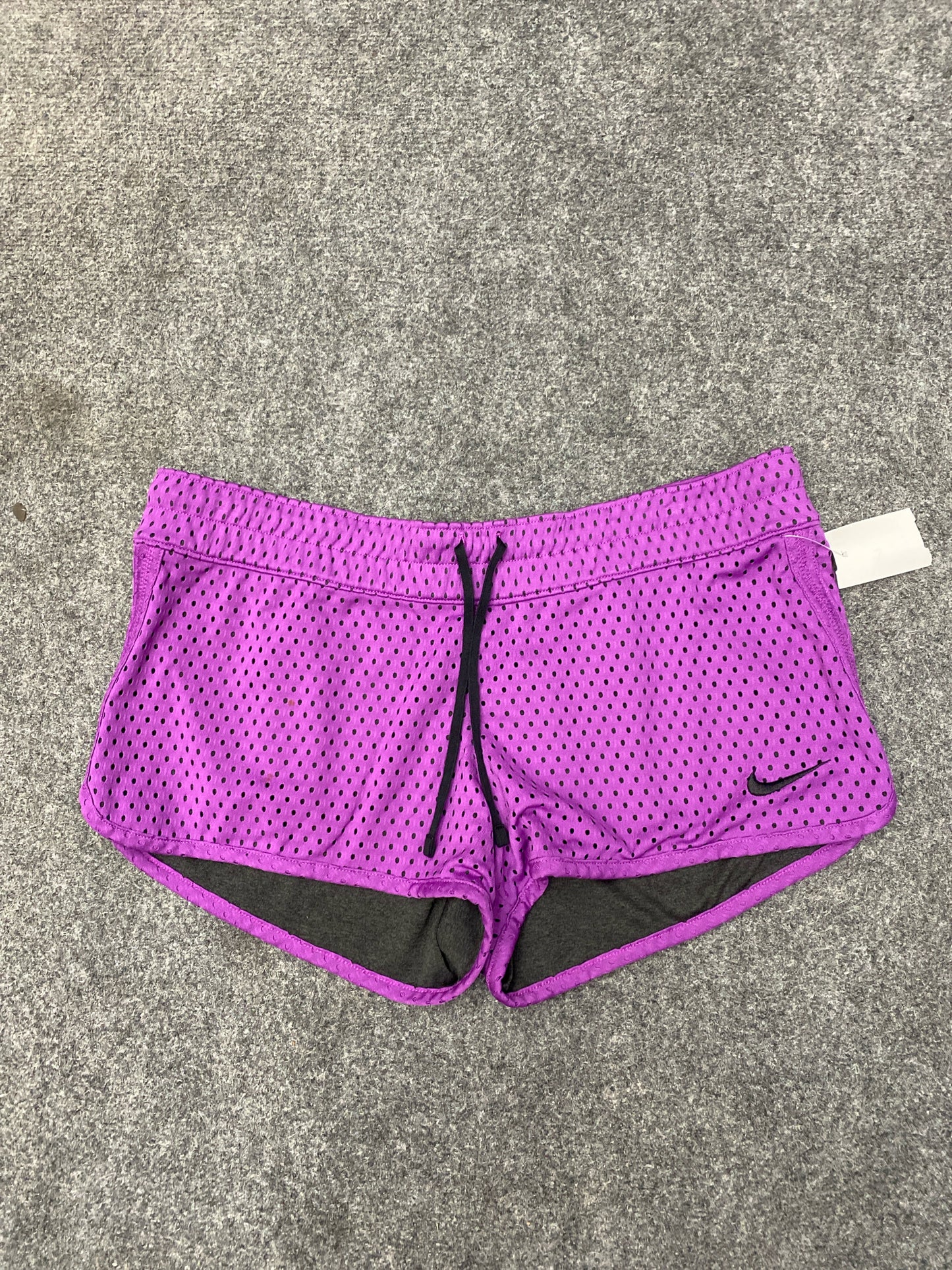 Purple/Black Nike Shorts ACTIVE Women's