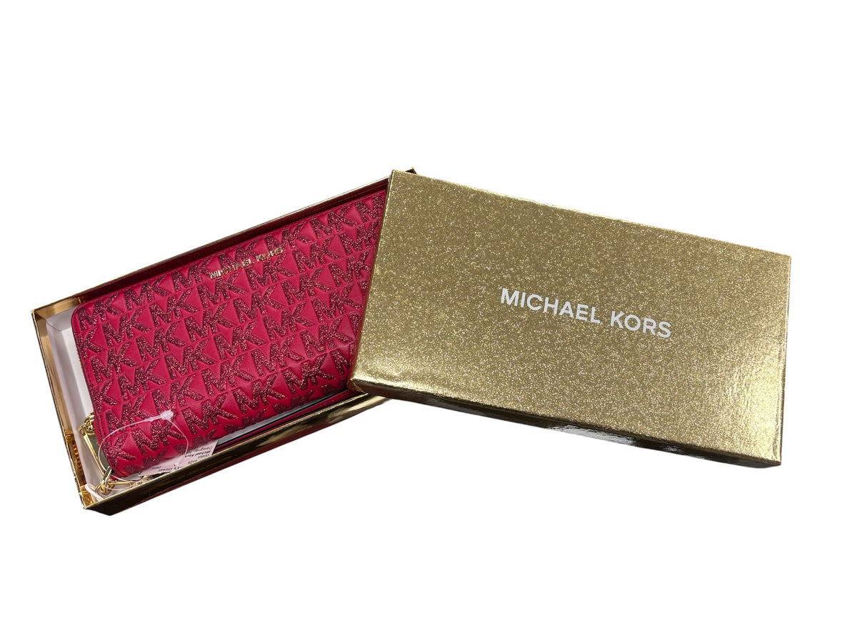 Designer NEW Michael Kors Red Wallet