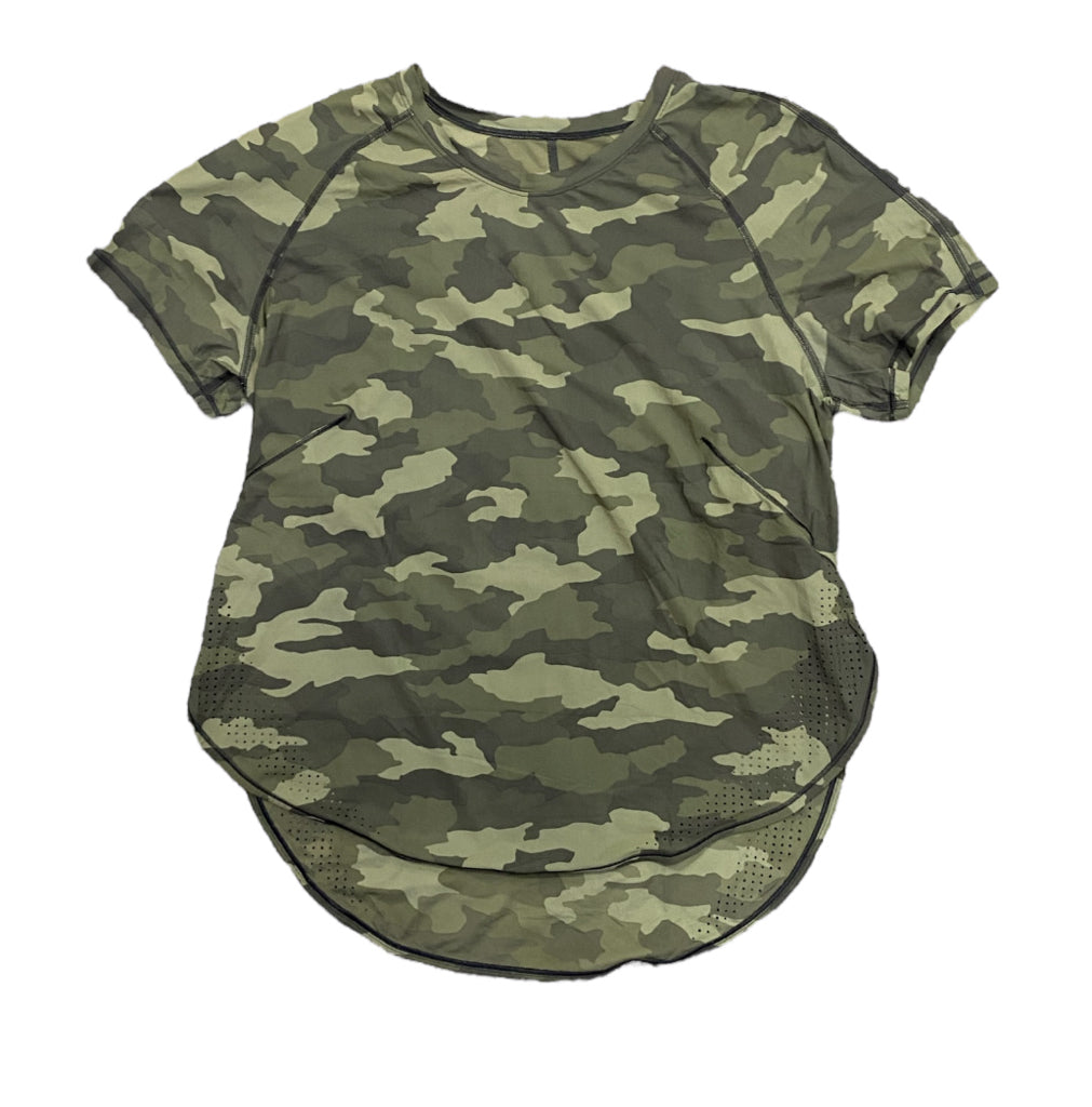 camo Lululemon BOUTIQUE Short Sleeve Shirt Women's