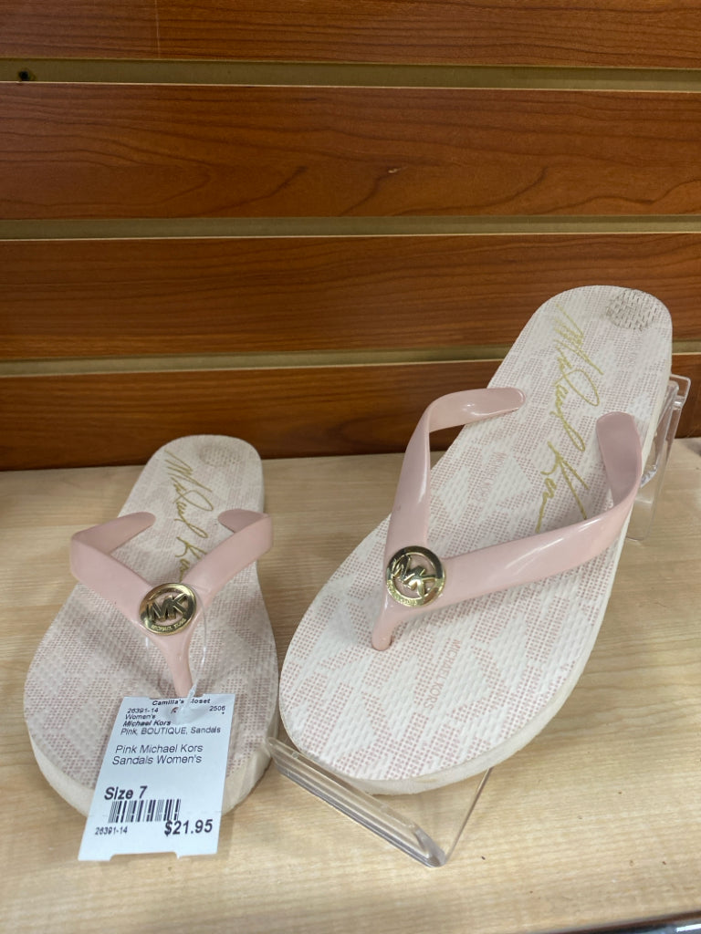 Pink Michael Kors Sandals Women's