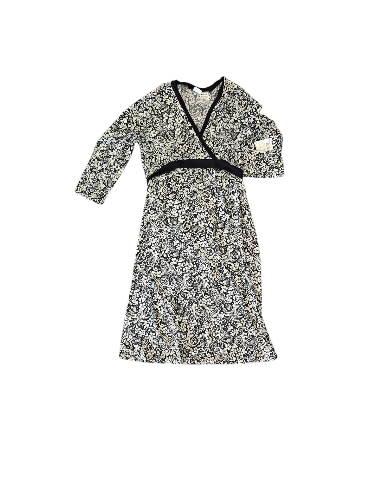 Black/White Duo Maternity MATERNITY Dress Women's