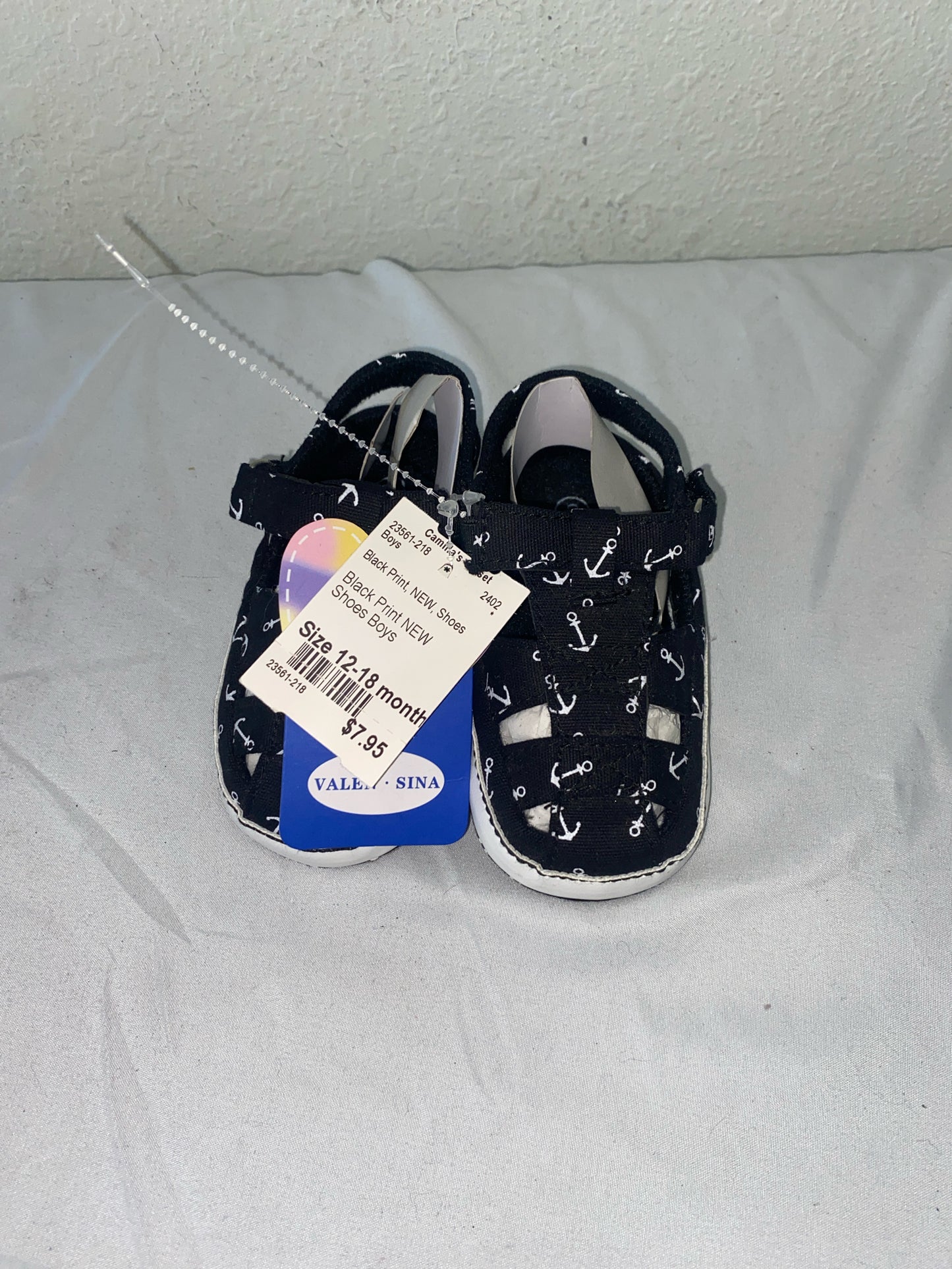 Black Print NEW Shoes Boys