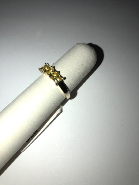 Gold Over Sterling Silver Ring Size 4.75