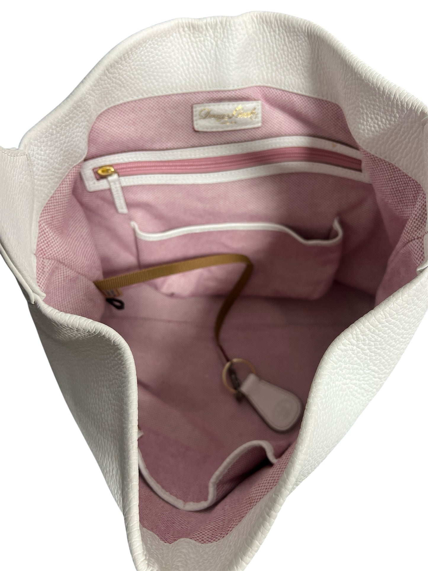 Designer Dooney & Bourke White Handbag