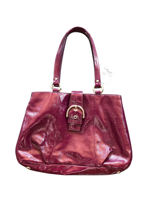 Designer Coach Purple Handbag