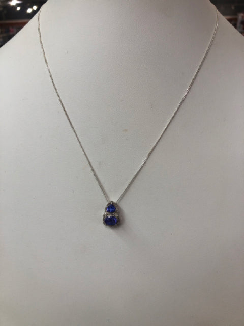 Sterling Silver 19" Necklace & Pendant