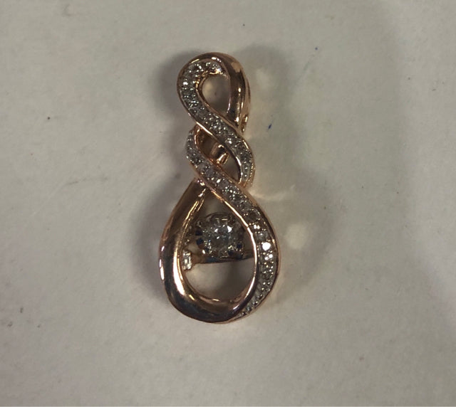 10kr Diamond Pendant