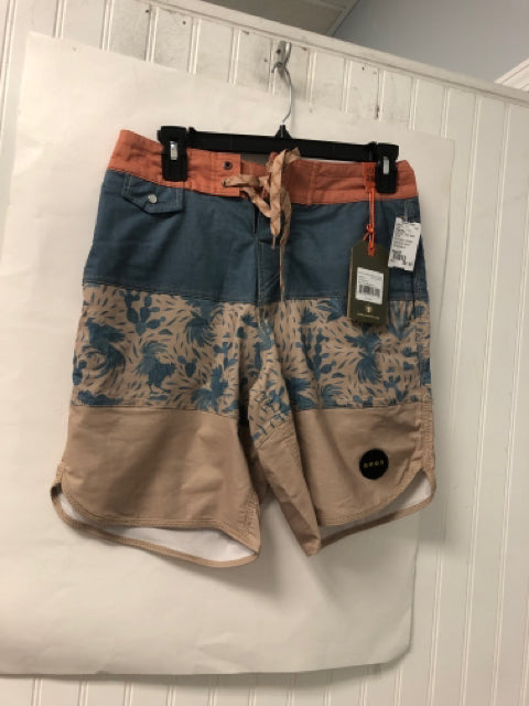 Multi-Color Howler Bros NEW Swim Shorts Men's