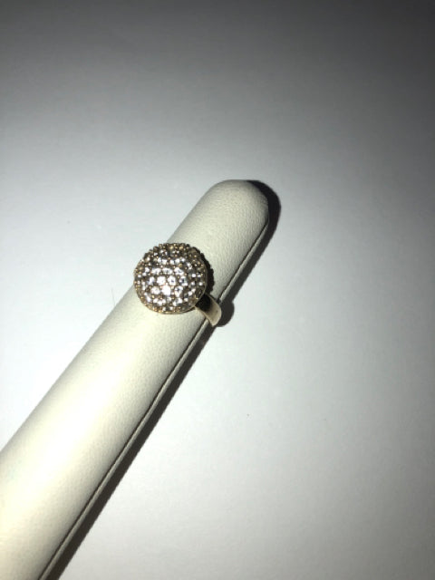 Gold Over Sterling Silver Ring Size 5