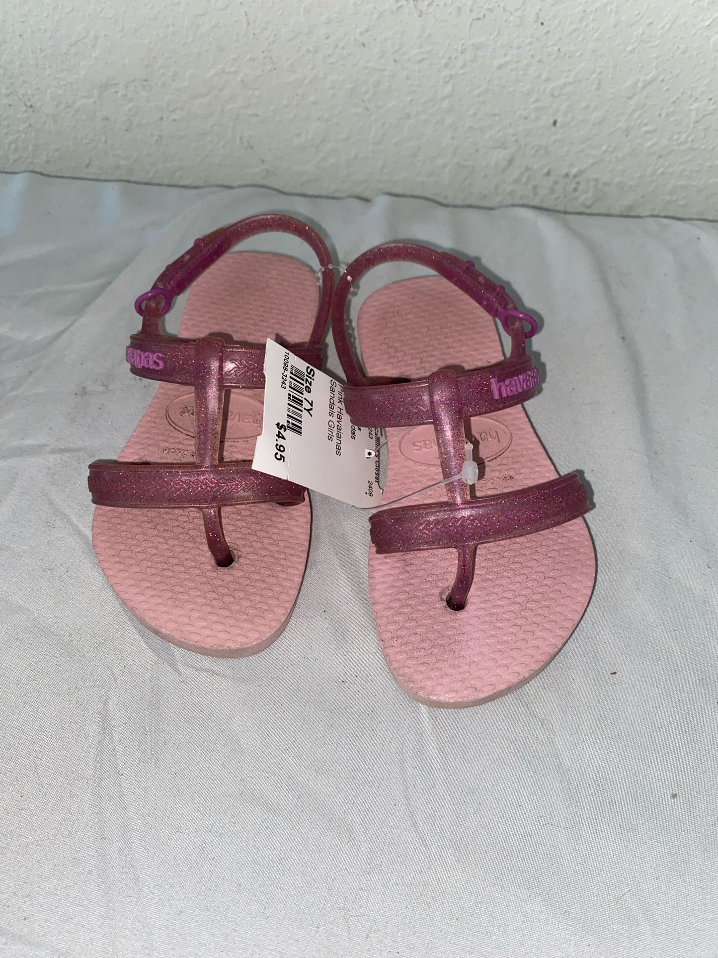 Pink Havaianas Sandals Girls