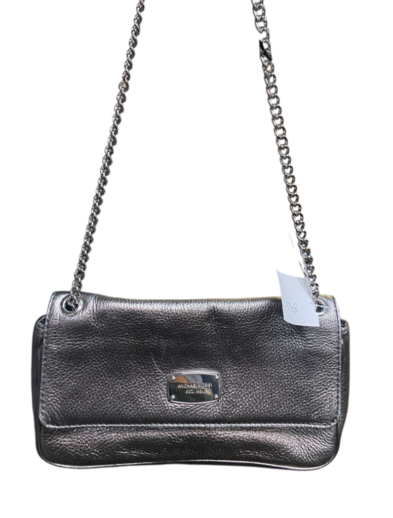 Designer Michael Kors Silver Handbag