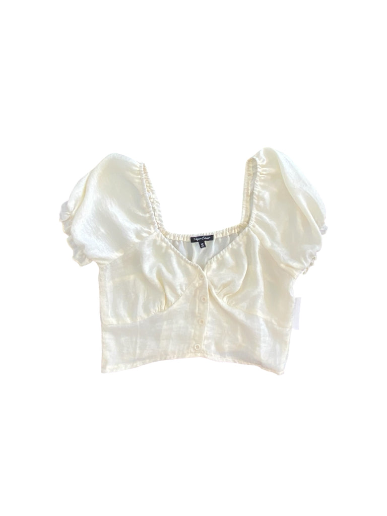 Cream Paper Closet Short Sleeve Shirt Women's
