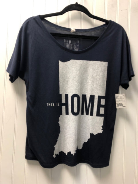Navy Bella Short Sleeve Shirt Women's