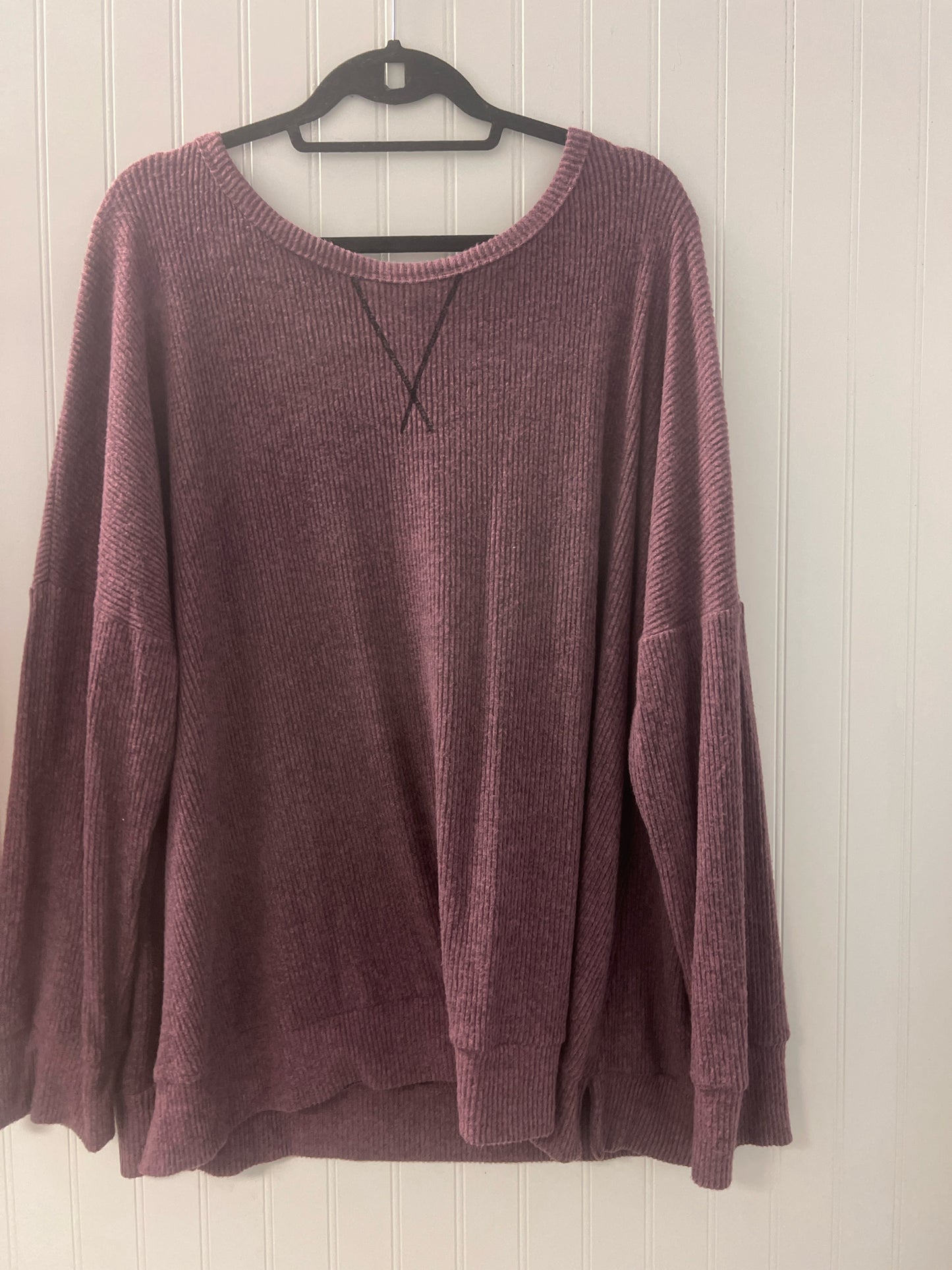 Wine DEAR SCARLETT Long Sleeve Shirt Women's