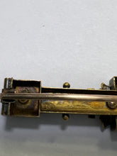 Load image into Gallery viewer, 10k Yellow &amp; Rose Gold Victorian Edwardian Bar Brooch Pin 5.8 Grams 2.10&quot;