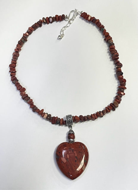 Newest Jay King DTR Jasper Necklace w/Pendant