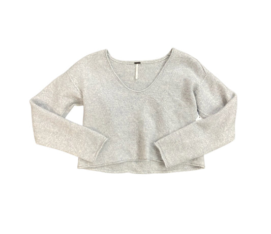 Gray Free People BOUTIQUE Sweater/Sweatshirt Women's