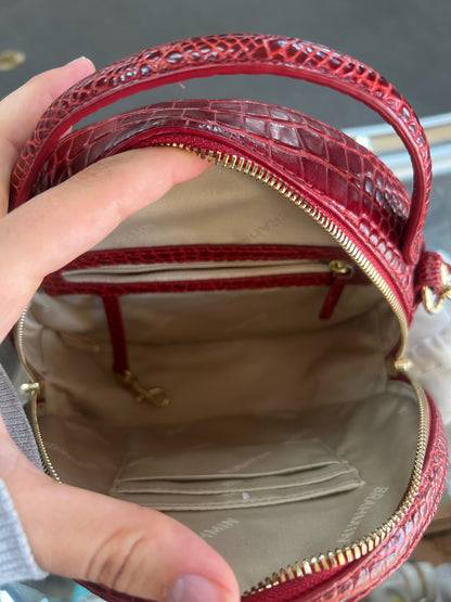 Designer Brahmin Red Handbag