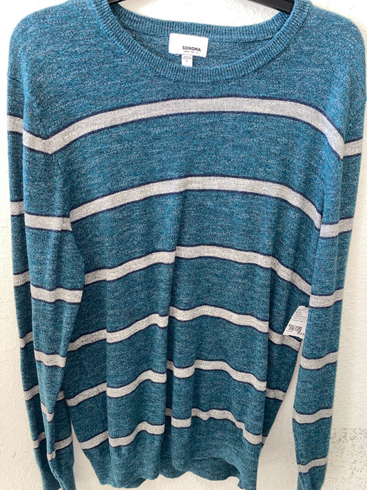 Teal/Gray Sonoma Sweater/Sweatshirt Men's