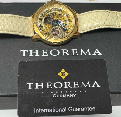 Lagos by Theorema Watch GM-113 Skeleton Dial 44mm Bo & Papers 17j Mechanical