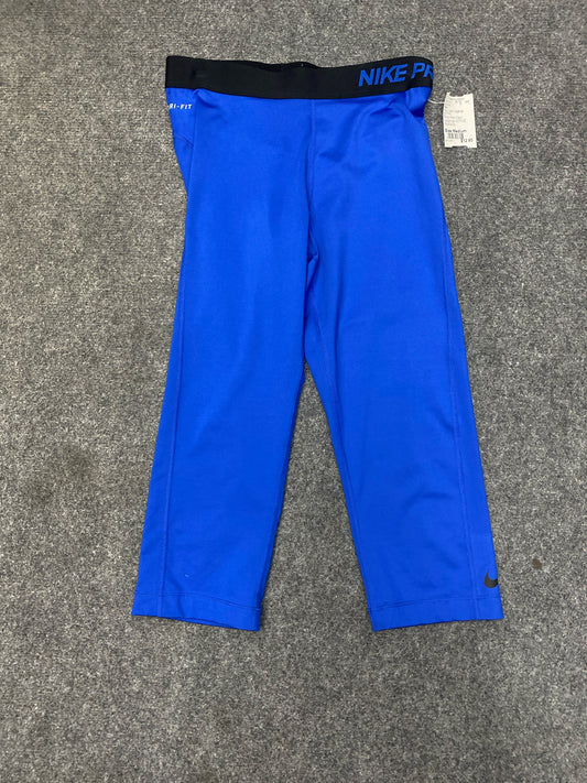 Blue Nike Capri Leggings ACTIVE Women's