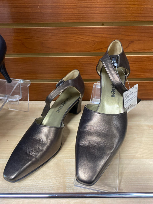 Brown Yves Saint Laurent Heels Women's