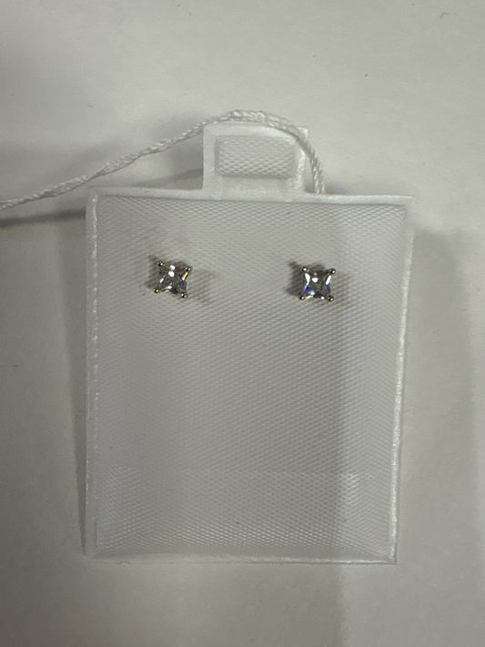 Sterling Silver CZ Earrings