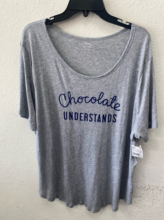Gray Old Navy Short Sleeve Shirt Women's