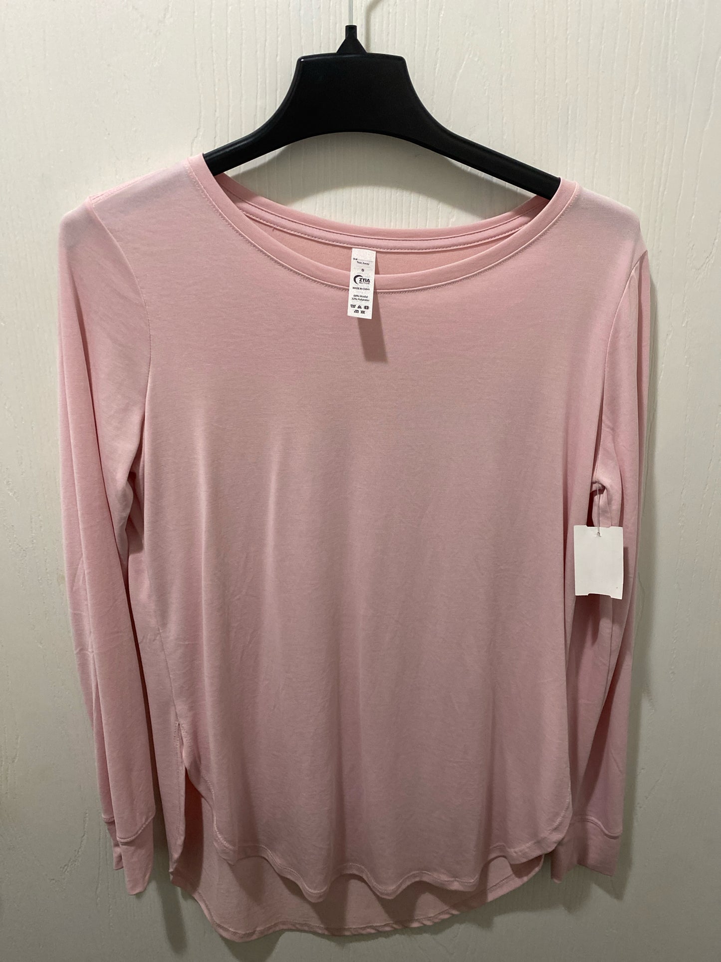 Pink Zyia Active ACTIVE NEW Long Sleeve Shirt Women's