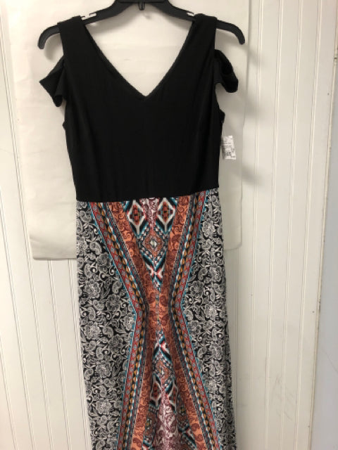 Black Multicolor London Times Dress Women's – Camilla's Closet Consignment