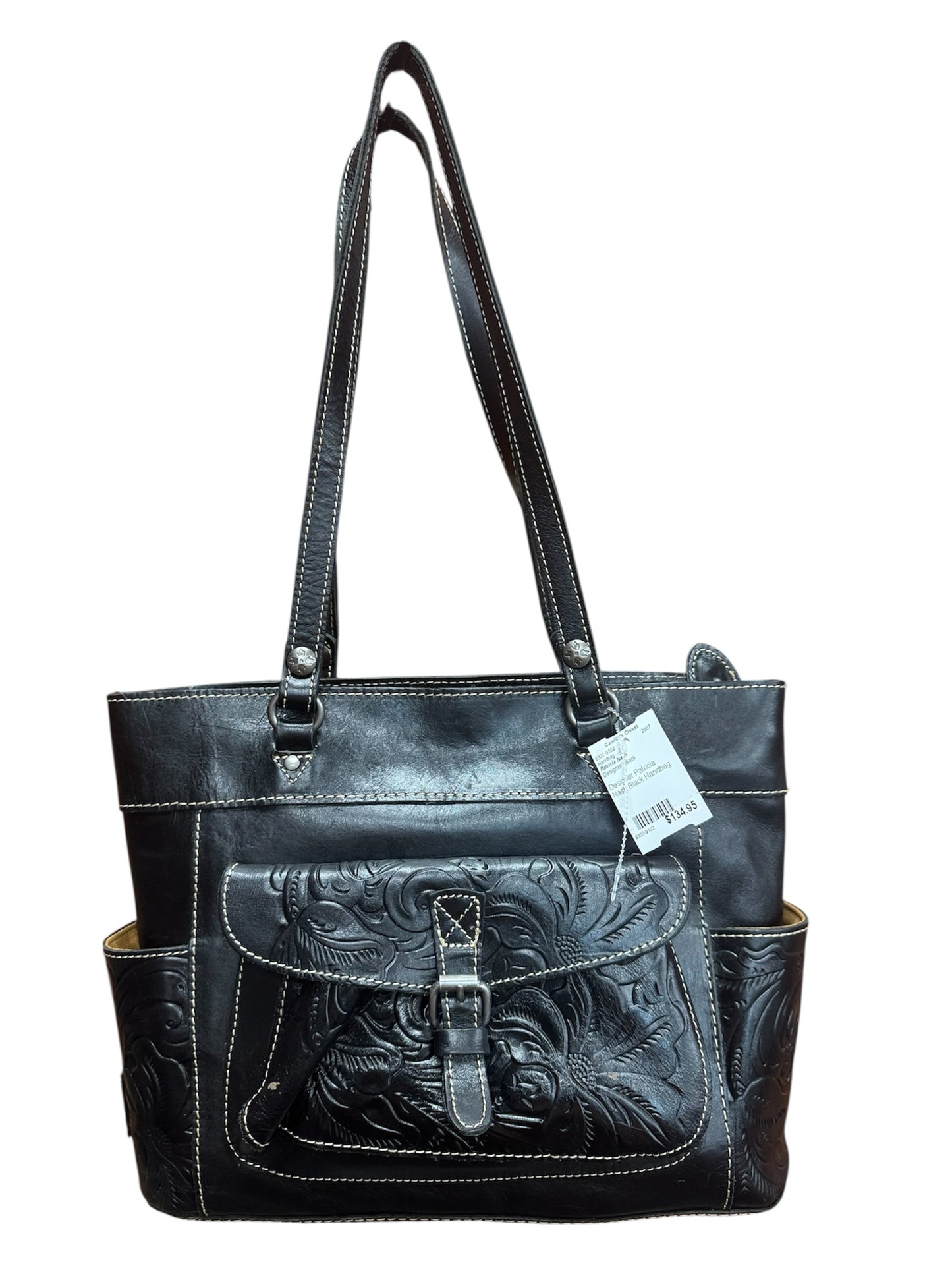 Designer Patricia Nash Black Handbag