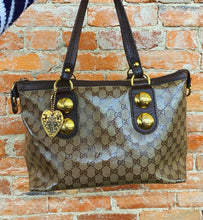 Load image into Gallery viewer, Brown Monogram Gucci Babouska Handbag