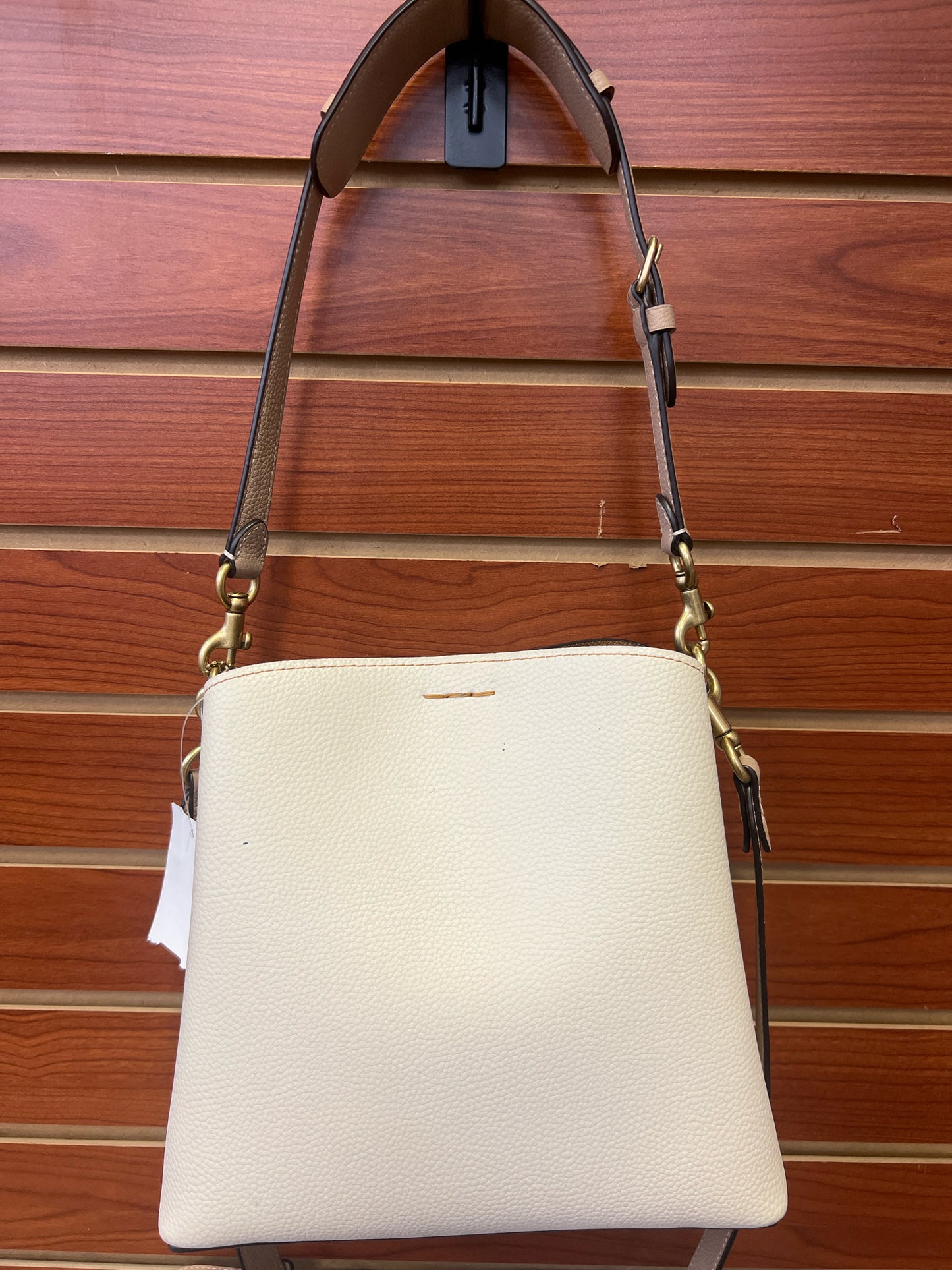 Designer Coach Cream Handbag