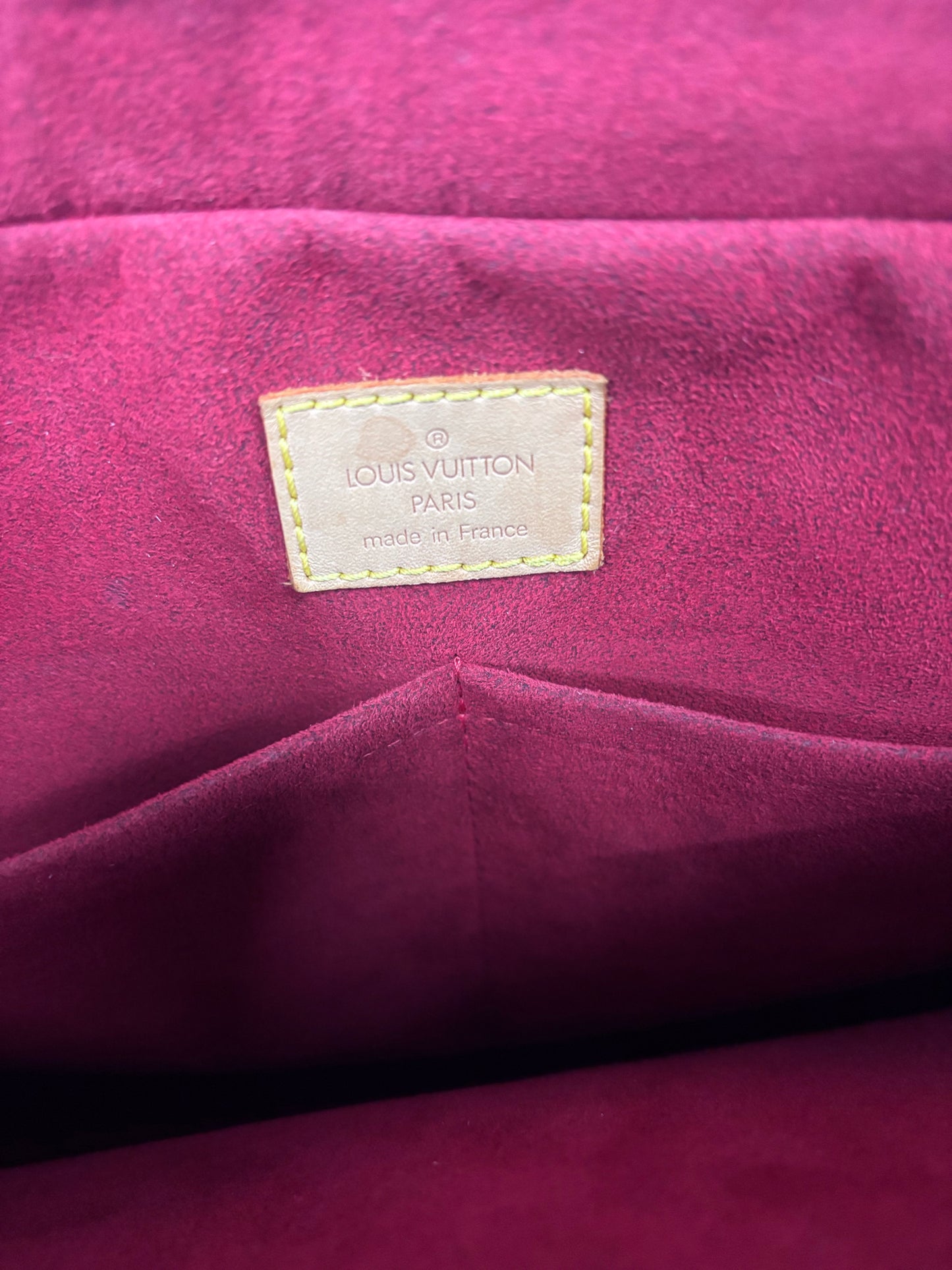 Designer Louis Vuitton Dark Brown Handbag