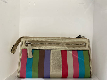 Designer Coach Multi-Color Wristlet