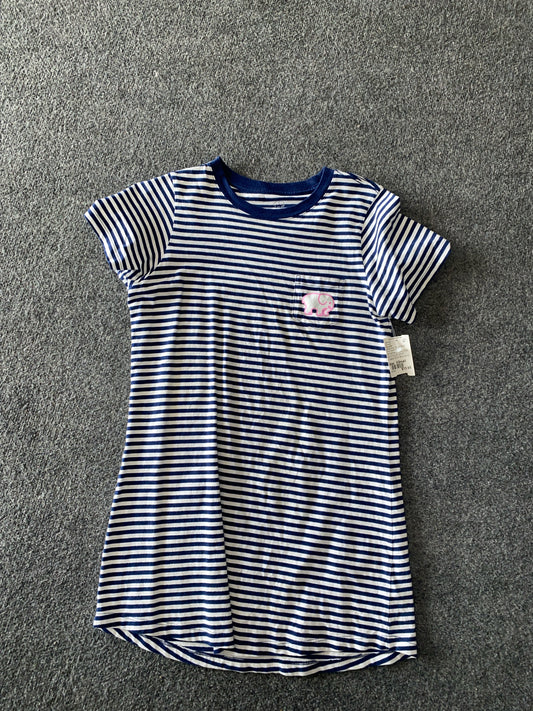 White/Navy Ivory Ella BOUTIQUE Short Sleeve Shirt Women's