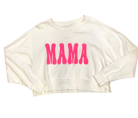 White Chicka-d Sweater/Sweatshirt Women's