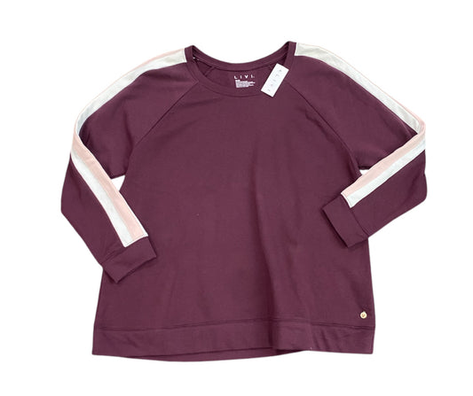 Purple Livi ACTIVE NEW Sweater/Sweatshirt Women's