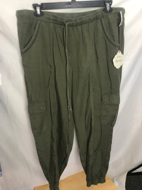 Size XXL Knox Rose Green NEW Women's Pants