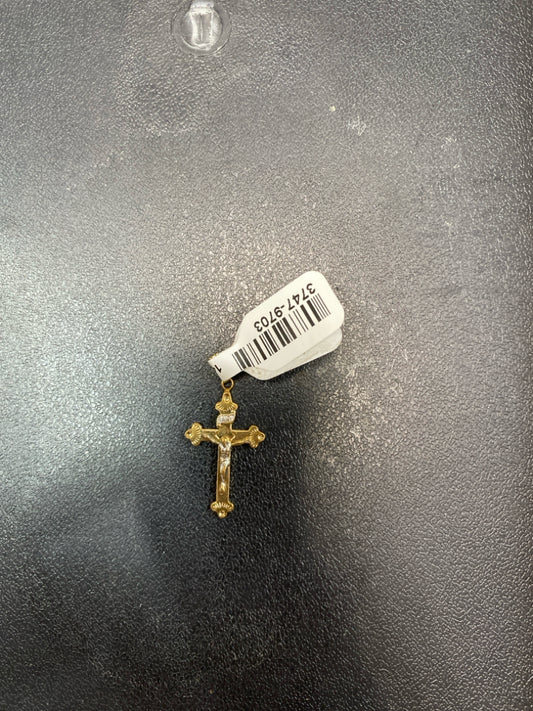 14k Gold Filled Crucifix Pendant