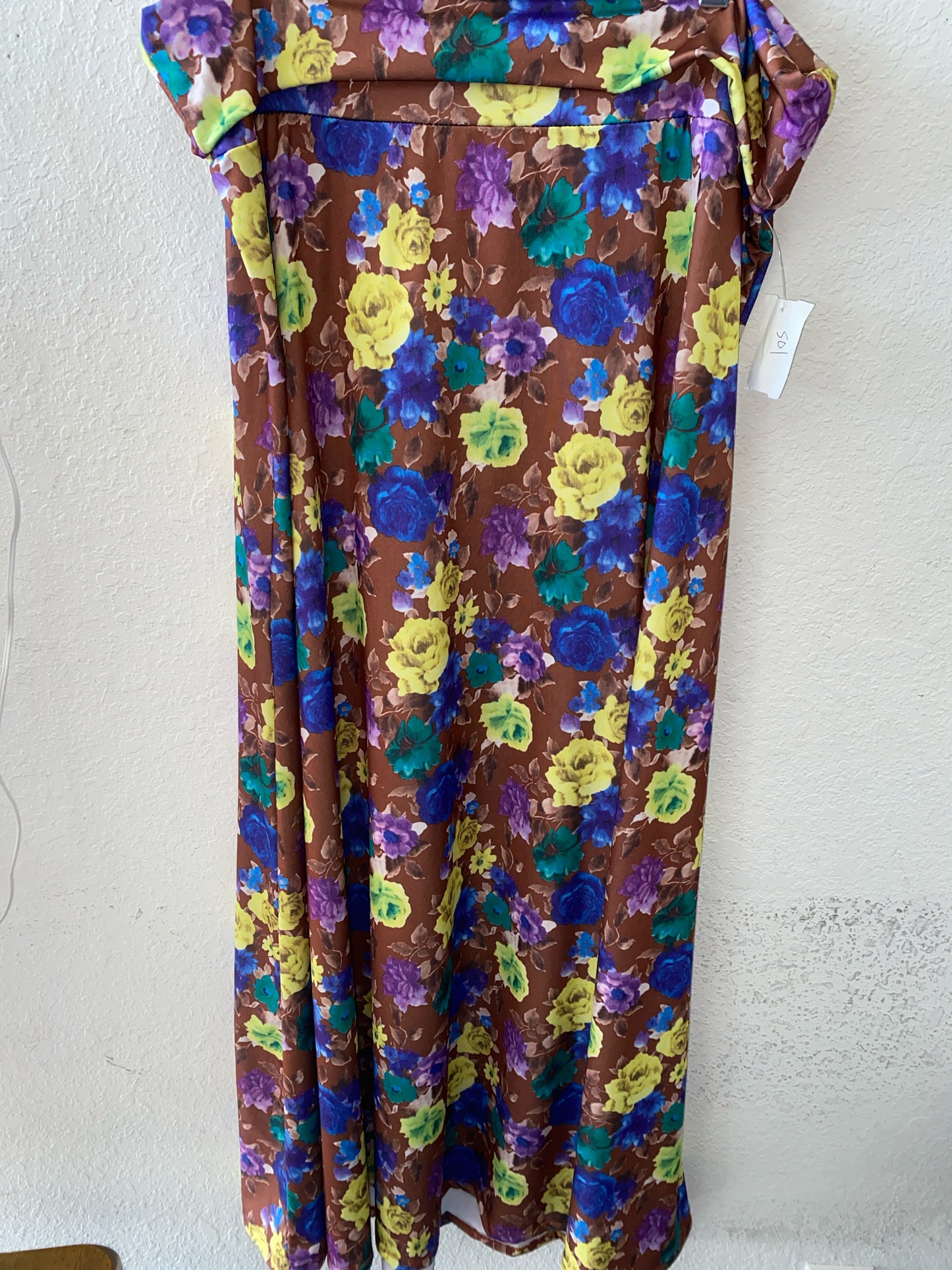 Brown Floral LulaRoe Skirt Women's