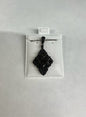 Sterling Black Spinel Hummingbird Pendant & Chain JTV