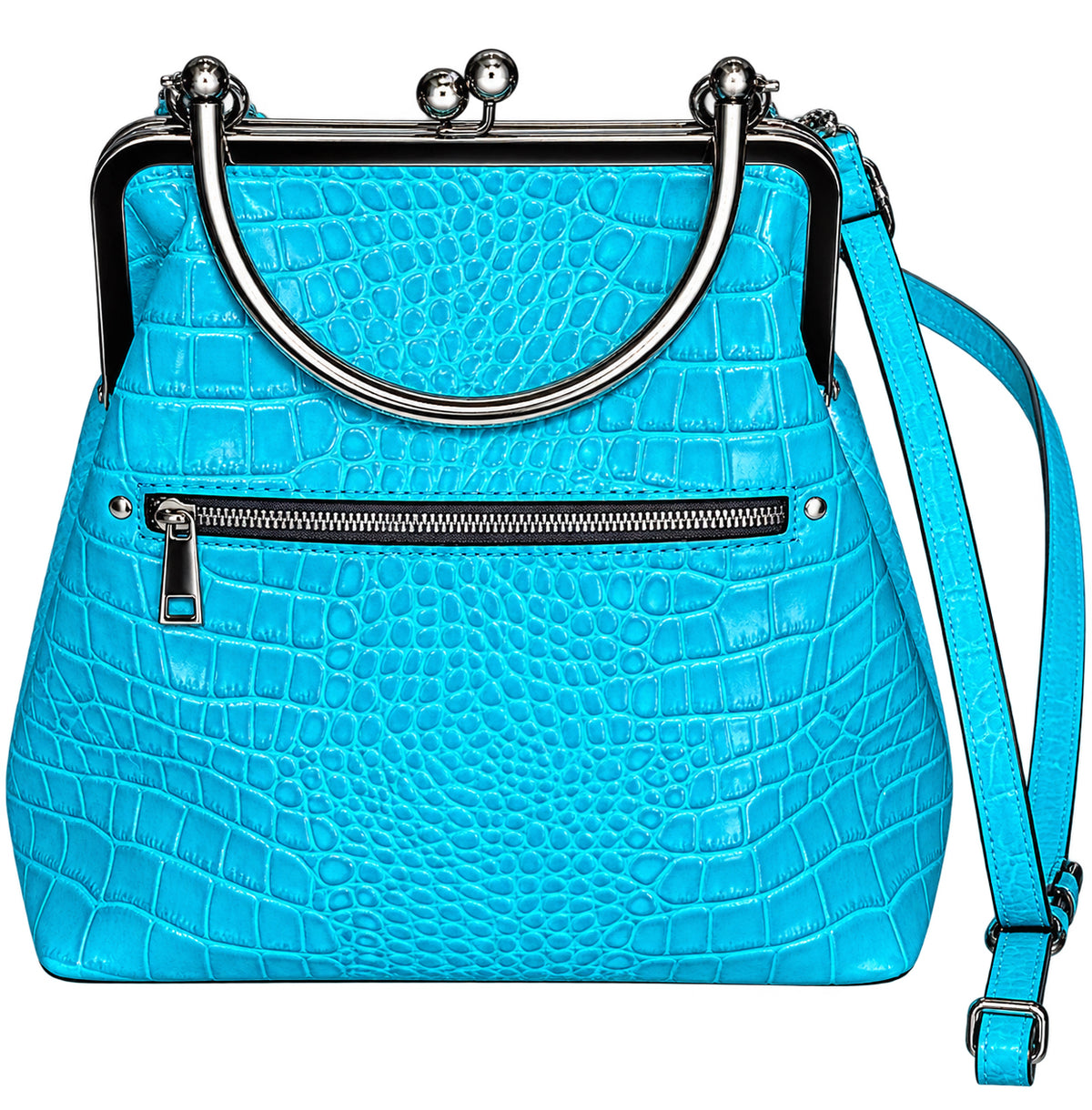 Designer Patricia Nash Aqua Handbag