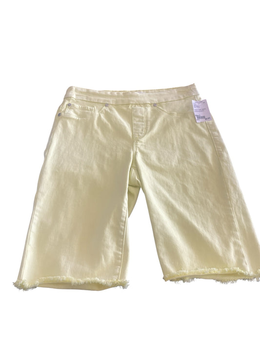 Yellow Tribal Jeans Shorts Women's